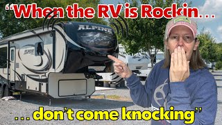 What’s going on in there? RV life RV living