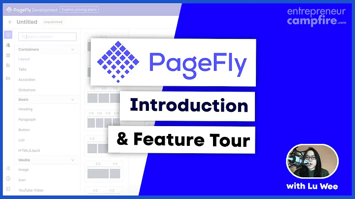 Elevate Your Shopify Store with PageFly - Customise Pages Easily!