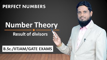 Lec 13 perfect numbers II number of divisors II sum of divisors #numbertheory #higherarithmetic