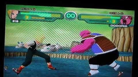 Dragon Ball Z Budokai(Gamecube)-Android 18 vs Dodoria
