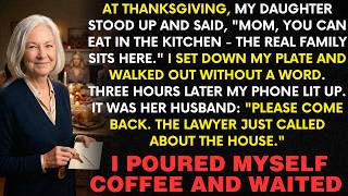 Information At Thanksgiving, My Daughter Said Eat In The Kitchen, Real Family Sits Here — 3 Hours Later.... News