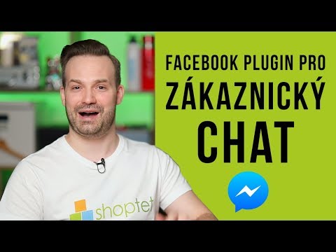 FACEBOOK PLUGIN PRO ZÁKAZNICKÝ CHAT – Shoptet.TV (77. díl)