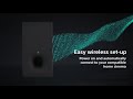 Sony SA-SW3 and SA-RS3S Wireless Speaker add-on product video