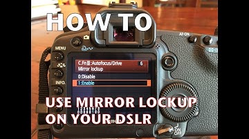 Canon 5D MkII – Mirror Lockup for Sharper Photos
