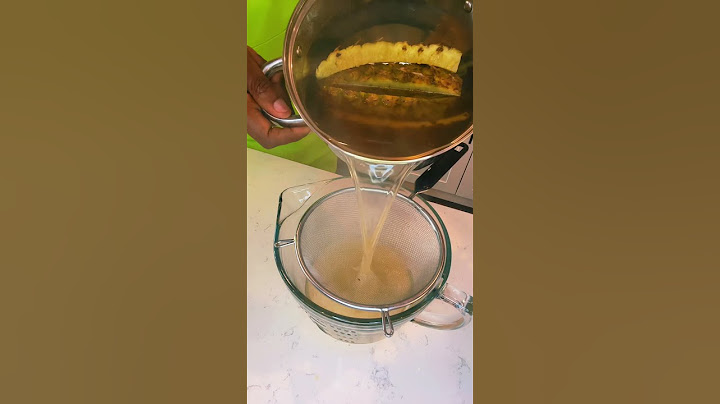 Pineapple Peel Tea | Immune Booster #health #tea #healthylifestyle #healing #wellness