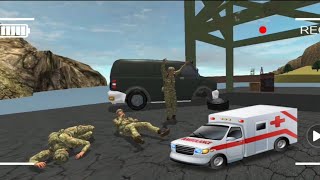 ARMY Ambulance game New 2022 Android Simulator || Ambulance  video || एंबुलेंस  गेम डाउनलोड || screenshot 4