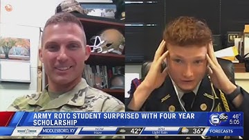 Surprise! Video shows reaction to 4-year ROTC scholarship at UT Knoxville