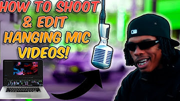 How to Shoot and Edit a hanging mic music video!