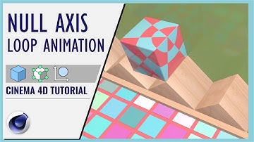 Cinema 4D | Null axis loop animation