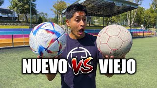 ENTRENAR con BALON NUEVO VS VIEJO ⚽️ ¿ES LO MISMO O ES PEOR? 🤔