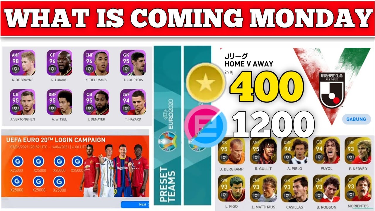 INFO EVENT PES SENIN 07 JUNI 2021 || PES 2021 MOBILE