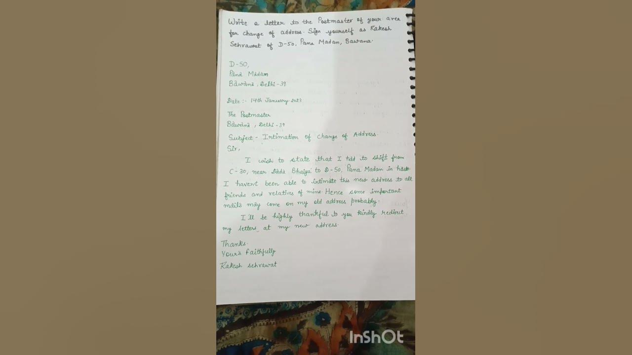 letter-to-the-postmaster-of-your-area-for-change-of-address-youtube