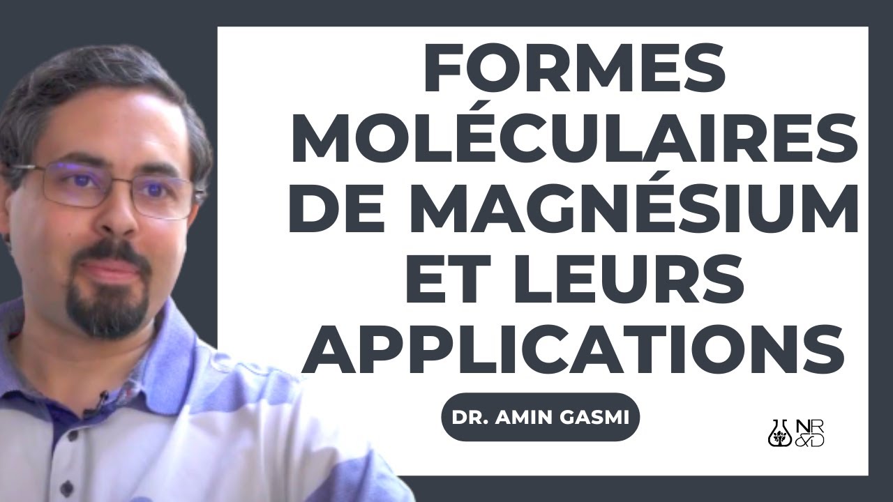 Formes moléculaires de magnésium et leurs applications