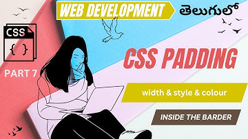 CSS PADDING || CSS tutorial for beginners || CSS for beginners in Telugu || CSS tutorial in Telugu