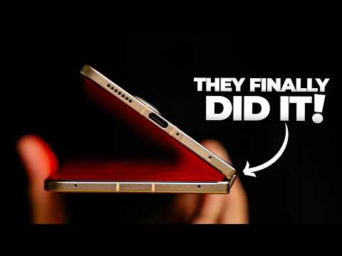 The only crease-free FOLDABLE PHONE?!