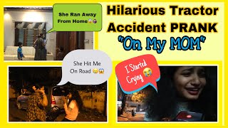 *HILARIOUS* Tractor Accident Prank On My “MOM” || Must Watch To Have Fun!!! || SPURTHI VLOGS ||