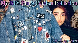 My BTS Pin and Patches Collection