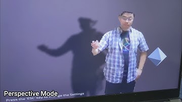 Perspective Effect with Head Tracking System of HoloSDK