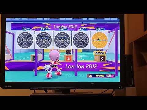 Mario et Sonic aux Jeux Olympiques de Londre 2012 - Tir olympique