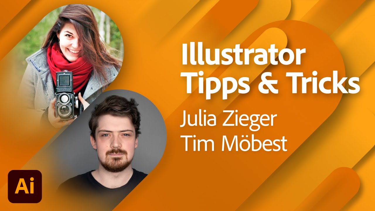 Mehr Top Illustrator Tipps mit Julia Zieger und Tim Möbest | Adobe Live