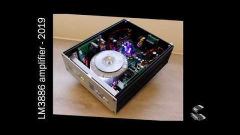 VU -meter circuit explanation of DIY LM3886 (gainclone) Power Amplifier No. 3