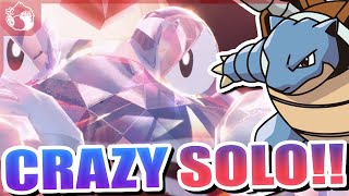 This POLIWRATH is THE EASIEST WAY TO Defeat 7 Star STEEL BLASTOISE RAIDS in Scarlet & Violet!😎