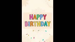 Happy Birthday Boho Backdrop | Relaxed Screen Saver Banner with Chill Music screenshot 3