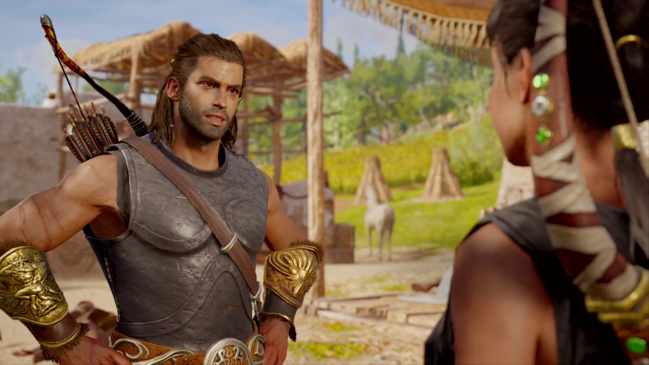 AC Odyssey (PS4) Reading is sexy YouTube