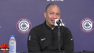 Ty Lue Reacts To The Clippers 130-107 Win Over The Pacers. HoopJab NBA