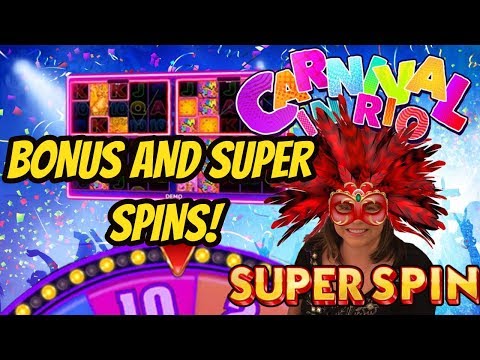 LOVE CARNIVAL IN RIO SUPERSPIN! FUN BONUS WITH SUPER SPINS - 동영상