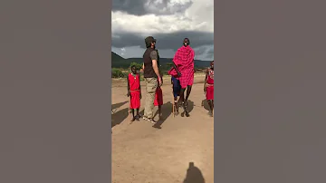 Jumping With The Masai In Masai Mara 