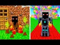 Sobreviví de POBRE a MILLONARIO DE AVARITIA en Minecraft!