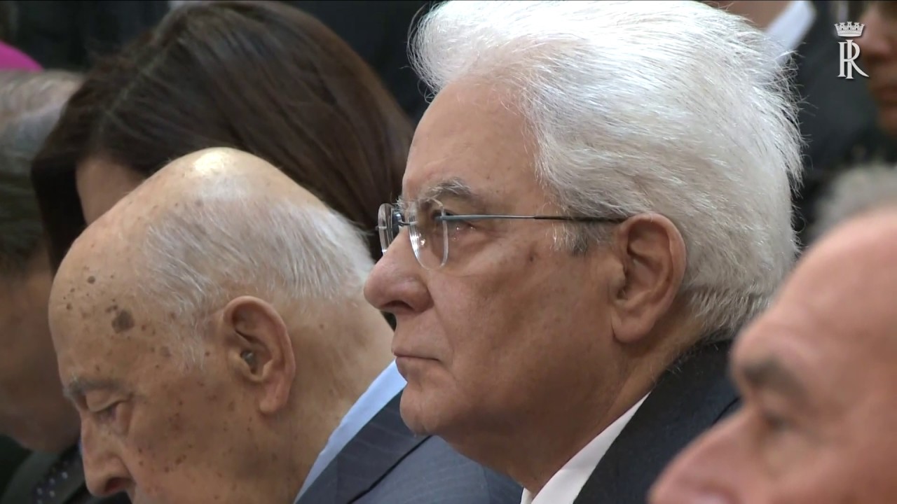 Mattarella  alla cerimonia di inaugurazione dell’Anno Giudiziario della Corte Suprema di Cassazione.