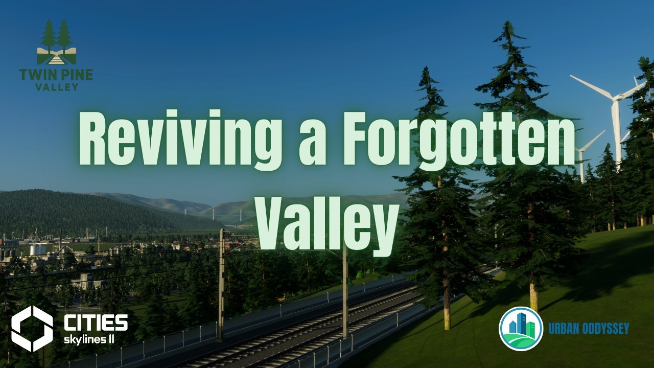The Exciting Journey Begins | Twin Pine Valley | Episode 1 | Cities Skylines 2