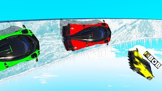 BOB'S FAVOURITE SUPER SNOW RACE CHALLENGE in GTA 5 with CHOP