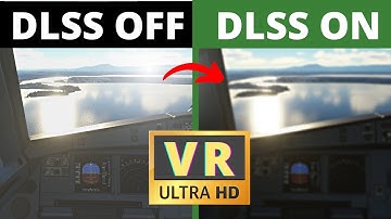 DLSS VR Performance Test -  QUEST 2 3080Ti - Sim Update 10 Microsoft Flight Simulator -