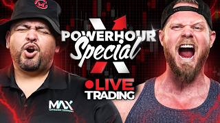 Live Trading Futures - Power Hour Special