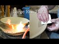 【Throwing】Make a Large Rim Plate