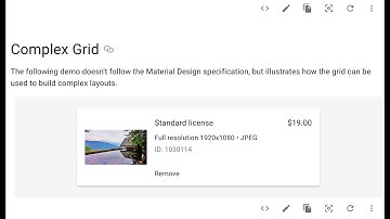 React Grid component - Material-UI - Basics