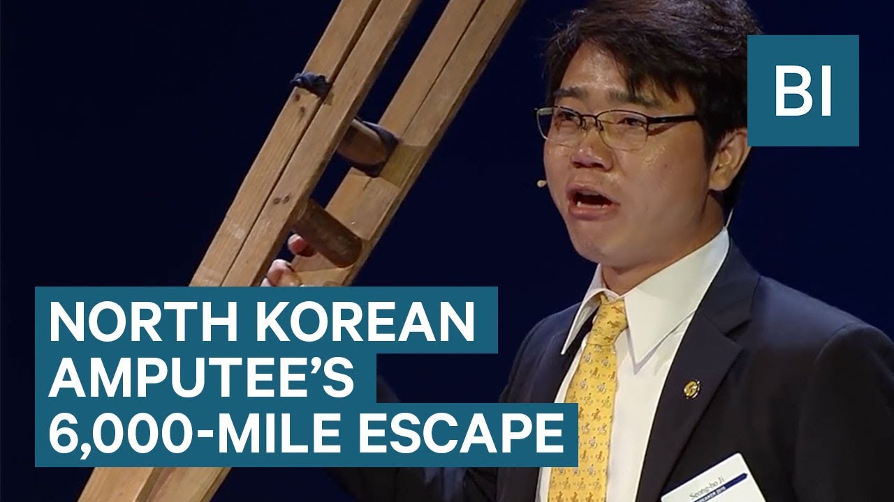 North Korean defector trekked 6,000 miles on crutches to escape YouTube