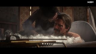 RDR2 Charlotte Gives Arthur a Bath: Model Swap Madness #5