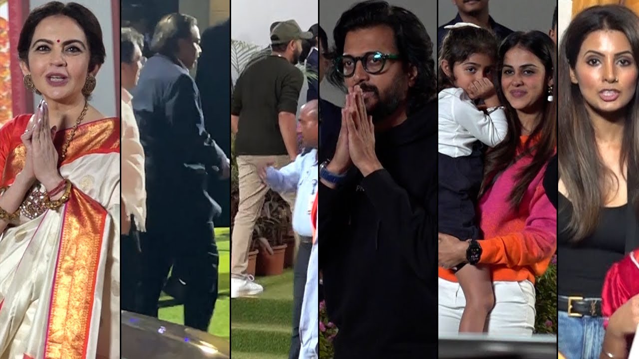 Dhirubhai Ambani School Annual Day Function | Nita Ambani, Mukesh Ambani,Rohit Sharma, Riteish