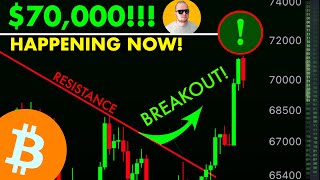 #BITCOIN 🚨 $70,000 IS BACK 📈 MY NEXT TARGET(S) 🎯