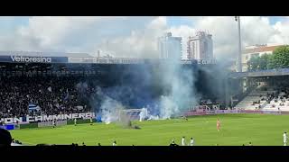 Spal-Parma 0-1. La Sospensione Di 4 Per 6 Petardi Contro Pomini, Dalla Curva Ovest. Voto 2 A Ultras
