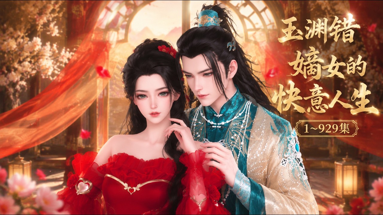 《玉渊错:嫡女的快意人生》1~929集🌸上辈子命苦到地府不收的谢玉渊重生归来,立誓恩怨两清,却意外被一个瞎子勾住魂,谁知对方竟是装瞎的当朝王爷,还执意要娶她… #宫斗 #古风言情 #小九追书吖