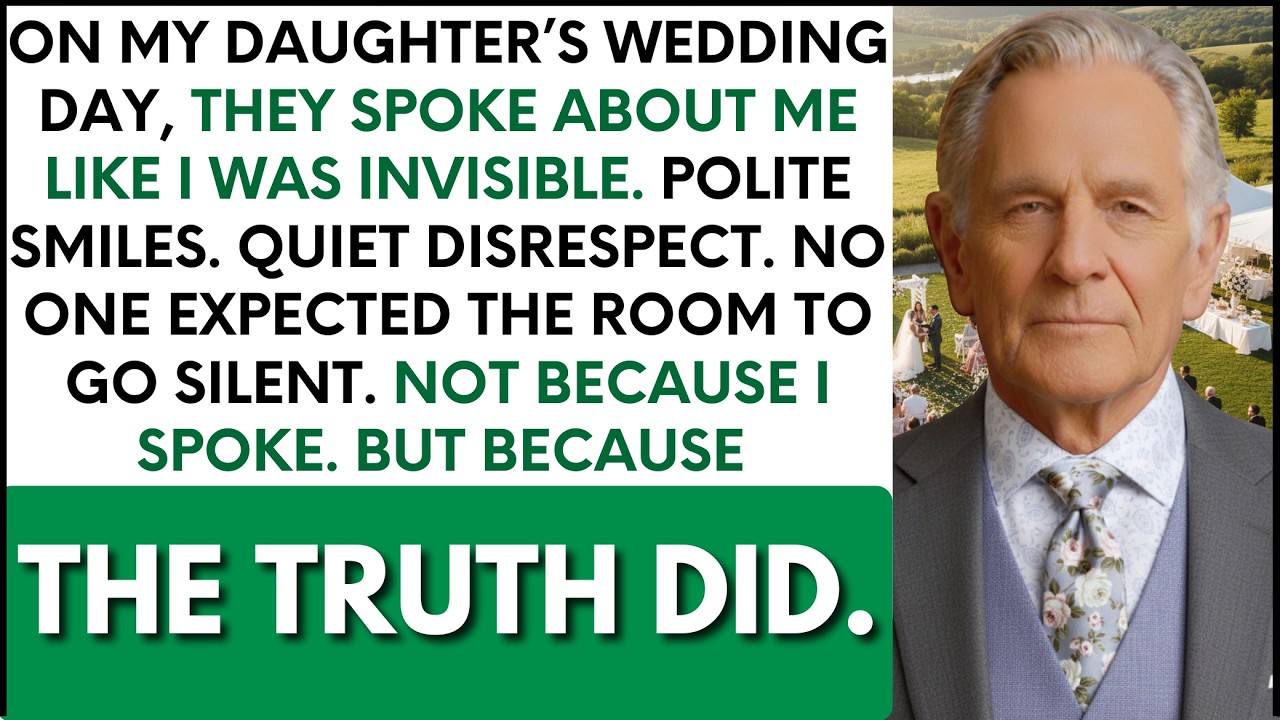 The Wedding Quiet When My Daughter’s In-Laws Learned the Man They Dismissed Was Not What He Seemed