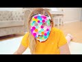 Sticky Faces Song With Orbeez I+ More Nursery Rhymes Kids Songs by KLS