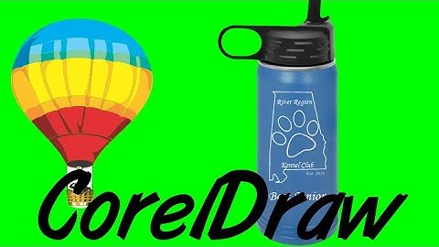 CorelDraw Tips & Tricks Add a Logo to a 20oz tumbler
