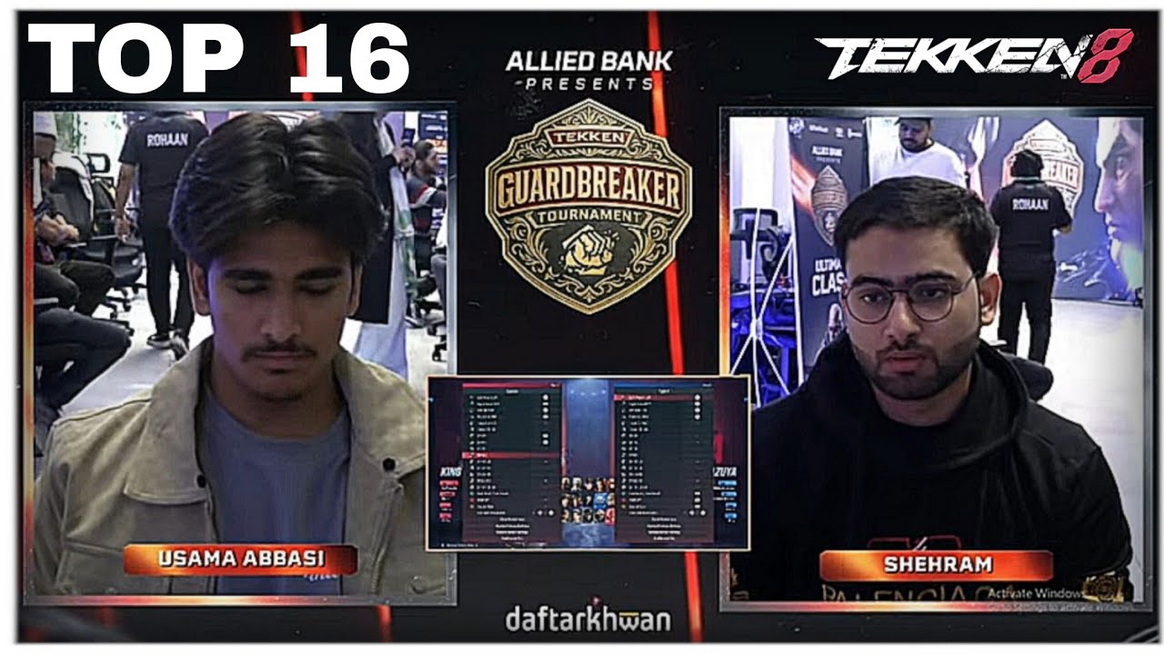 USAMA ABBASI (EDDY) VS SHEHRAM (EDDY\AZUCENA) top 8 QUALIFIER MATCH GUARDBREAKER DOJO 96+ 