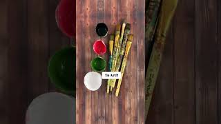 Hand Painted Saree....#shorts screenshot 2